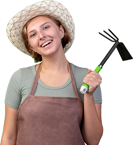 A smiling Women in uniform
