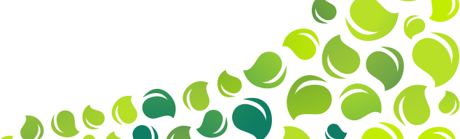 different green leaflets